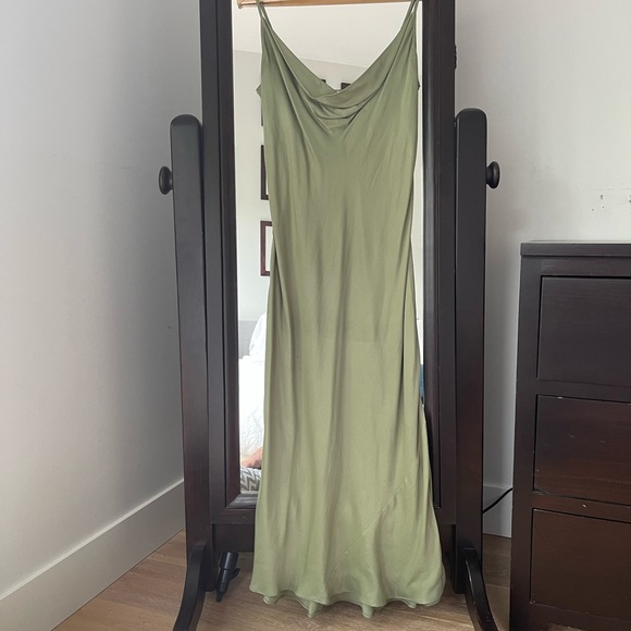 Aritzia Wilfred slip midi dress - Picture 1 of 4